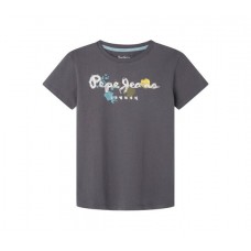 PEPE JEANS REDELL PB503849-977 ΠΑΙΔΙΚΗ ΜΠΛΟΥΖΑ T.SHIRT ΑΓΟΡΙ  ΓΚΡΙ